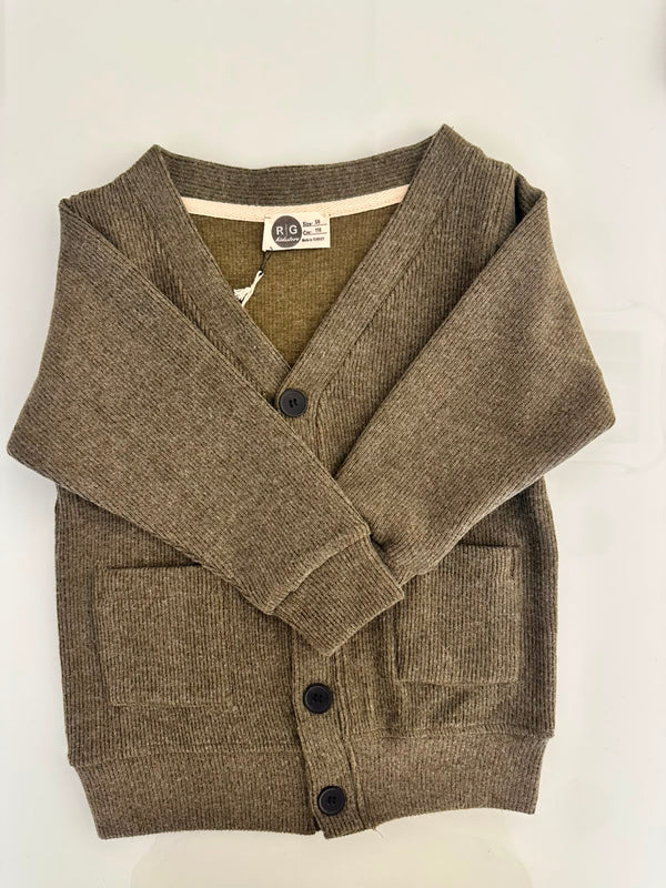 Kinder-Selanik-Strickjacke | Knopfleiste | 3–9 Jahre | Mädchen & Jungen | RG1505