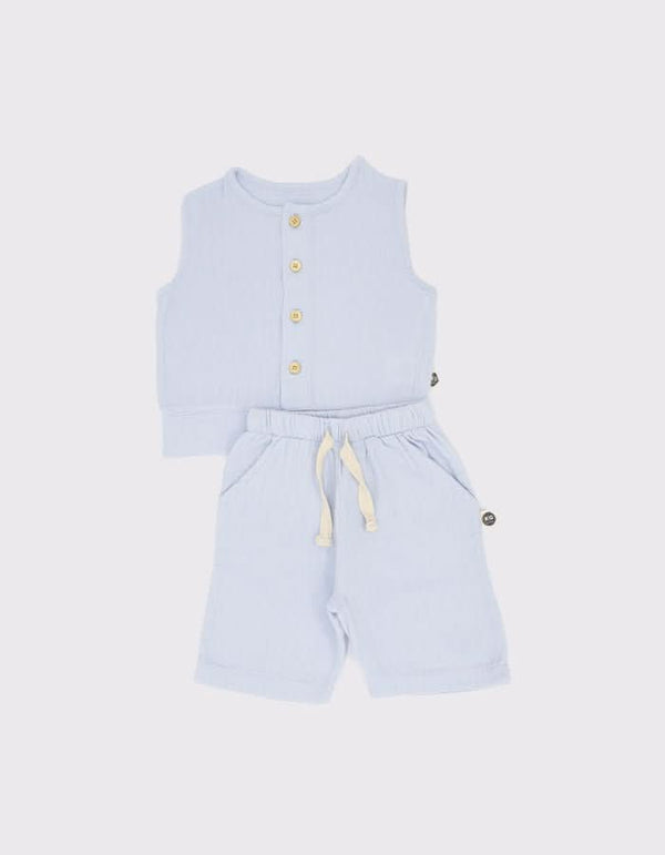 Bebek Muslin Atlet - Şort Seti - RG brand