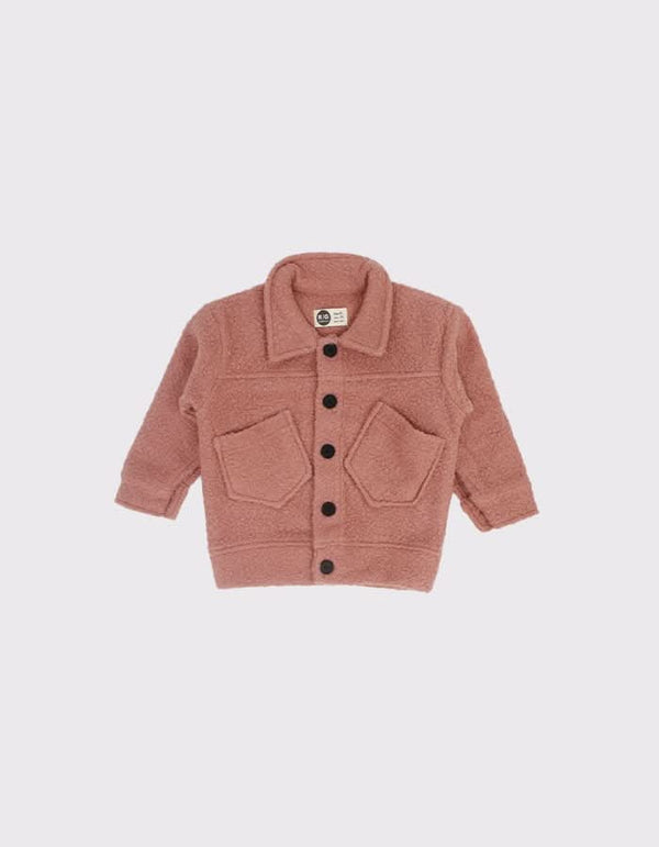 Çocuk Düğme Detaylı Cepli Ceket - RG brand