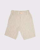 Çocuk Keten Çizgili Şort - RG brand