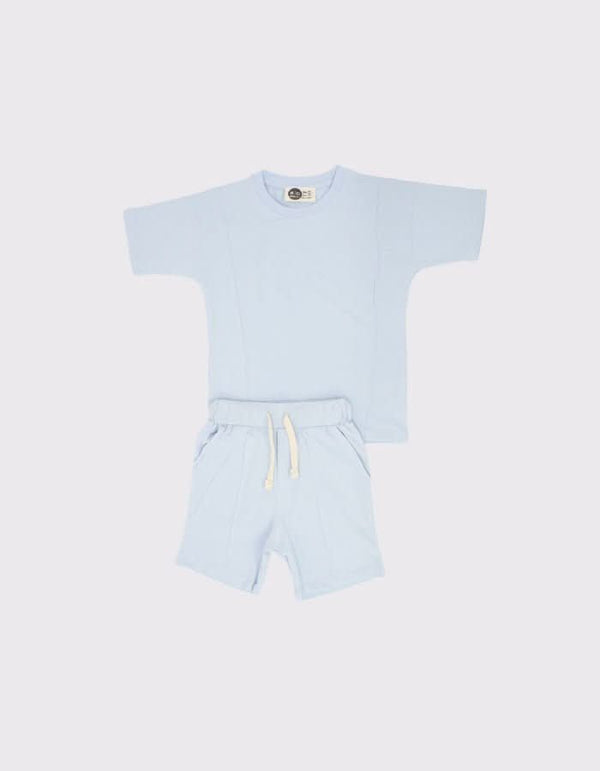 Çocuk Unisex Pamuk Şort - Tişort Takımı - RG brand