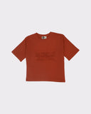 Erkek Genç Gofre Baskılı Bisiklet Yaka Tişört - RG brand