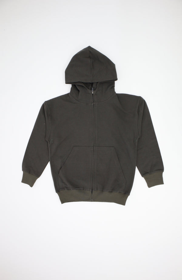 Genç Kapüşonlu Fermuarlı Sweatshirt | RG Brand | 9–15 Yaş | RG3285