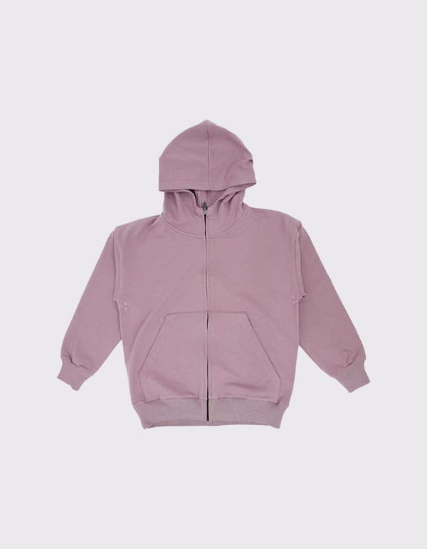 Erkek Genç Kapüşonlu Fermuarlı Sweatshirt - RG brand