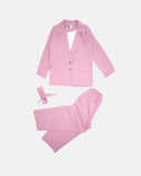 GENÇ KIZ 4'LÜ SET CEKET & PANTOLON TAKIM - RG brand