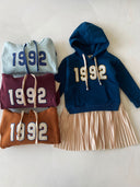 Kapüşonlu Kız Çocuk Etek Elbise