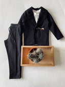 Çocuk Likralı Pamuklu 3'lü Takım Elbise