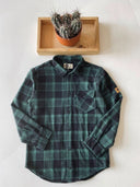Young Lumberjack Shirt with Snap Pockets