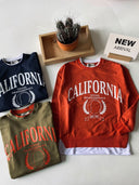 Genç Önü Baskılı T-Shirt Parça Detaylı Sweatshirt