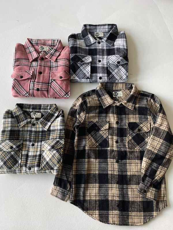 Junior Unisex Winter Lumberjack Karohemd | RG3312