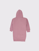 Kapüşonlu ve Cepli Kız Çocuk Sweat Elbise - RG brand
