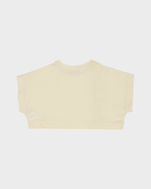 Kız Çocuk %100 Cotton Basıc Pamuklu Crop Top - RG brand