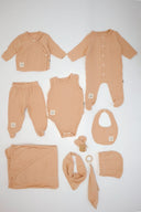 Müslin Kumaş 10 Parça Yenidoğan Bebek Seti - RG brand