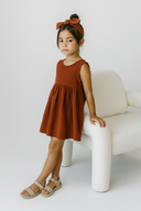 Kız Çocuk Müslin Elbise | Yazlık, Rahat ve Nefes Alabilir Kumaş