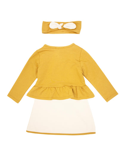 Children's Dress and Cardigan Set