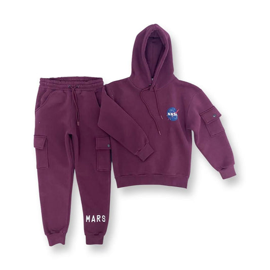 Young Unisex Hooded Sweat-Tracksuit