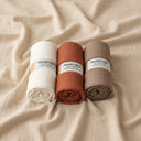 Müslin Bebek Battaniyesi – %100 Organik Pamuk, Nefes Alan Yeni Doğan Müslin Örtü