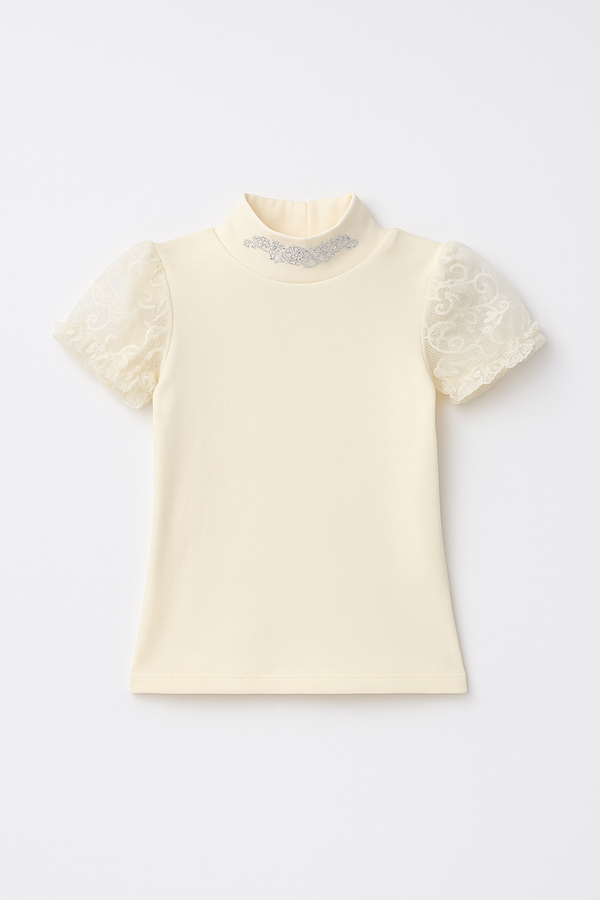 Children's Short Sleeve Tulle T-Shirt