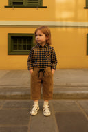 Baby Plaid Patterned Shirt