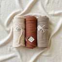 Müslin Bebek Battaniyesi – %100 Organik Pamuk, Nefes Alan Yeni Doğan Müslin Örtü