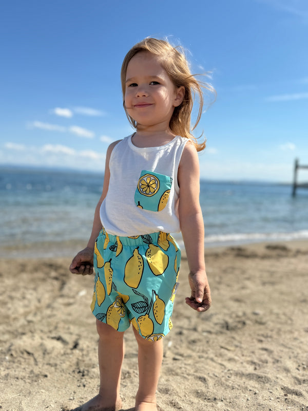 Baby-Set mit Tanktop & Badeshorts | 6 Monate–4 Jahre | RG Brand | RG336