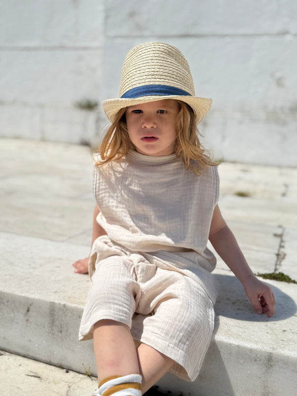 Baby Muslin Vest and Shorts Set | 6 Months–4 Years | RG Brand | RG320