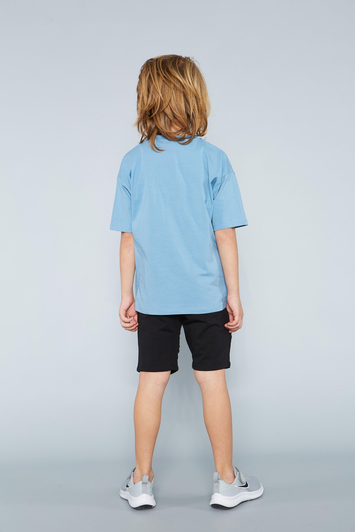 Çocuk Uniseks %100 Pamuk Cep Detaylı Yazlık Tişört