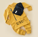 OXO Printed Design Baby Romper and Beanie