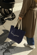 Velvet Fabric Large Tote Bag – Stylish and Durable Cloth Shoulder Bag