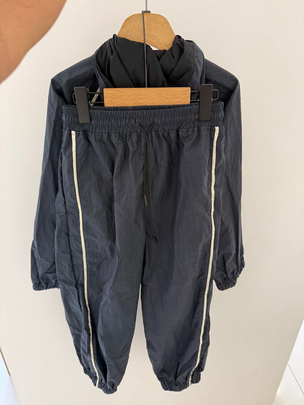 Genç Çocuk Spor Eşofman Takımı | 9–15 Yaş | Yan Şeritli Fermuarlı | Paraşüt Kumaş | RG Brand | RG3720