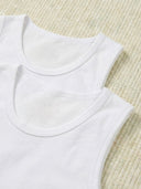 Ribbed Kids' 2-Pack Undershirts | Ages 5-14 | RG Brand | ART12821