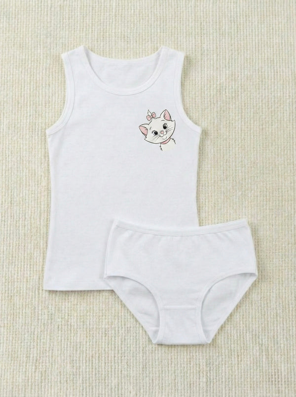 Kız Geniş Askılı Atlet Slip Takım | 1–8 Yaş | RG Brand | ART128651