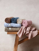 Müslin Bebek Battaniyesi – %100 Organik Pamuk, Nefes Alan Yeni Doğan Müslin Örtü