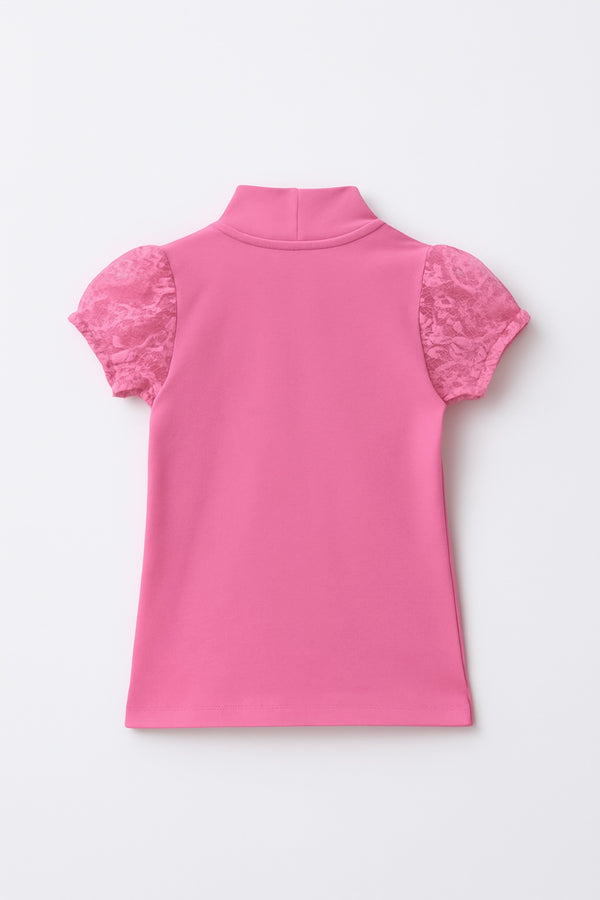 Children's Short Sleeve Tulle T-Shirt