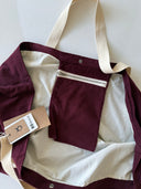 Velvet Fabric Large Tote Bag – Stylish and Durable Cloth Shoulder Bag