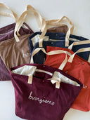 Velvet Fabric Large Tote Bag – Stylish and Durable Cloth Shoulder Bag