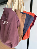 Velvet Fabric Large Tote Bag – Stylish and Durable Cloth Shoulder Bag