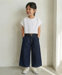 Kız Çocuk Crop Tişört %100 Pamuk 3–9 Yaş | RG1604