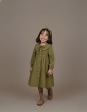 Льняное летнее платье для девочек