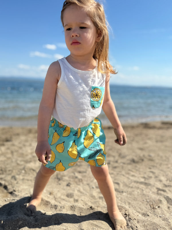 Baby-Set mit Tanktop & Badeshorts | 6 Monate–4 Jahre | RG Brand | RG336