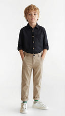 Çocuk Uzun Kollu Gömlek 3-9 Yaş