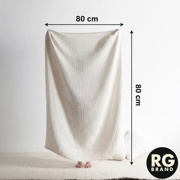 Muslin Baby Blanket | 100% Organic Cotton | RG Brand | RG200