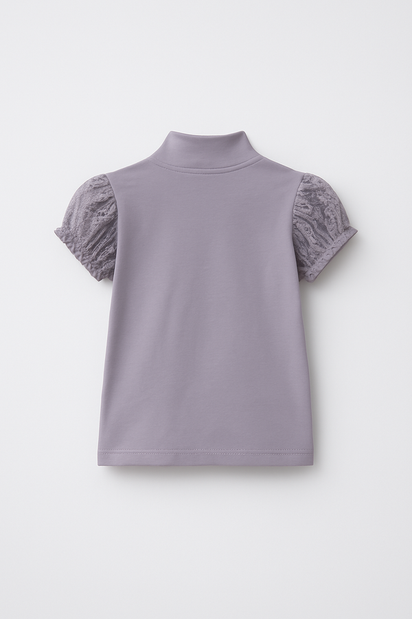Children's Short Sleeve Tulle T-Shirt