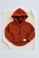 Bebek Unisex Fermuarlı ve Cepli Kışlık Hırka | 6 Ay–4 Yaş | RG Brand | RG403