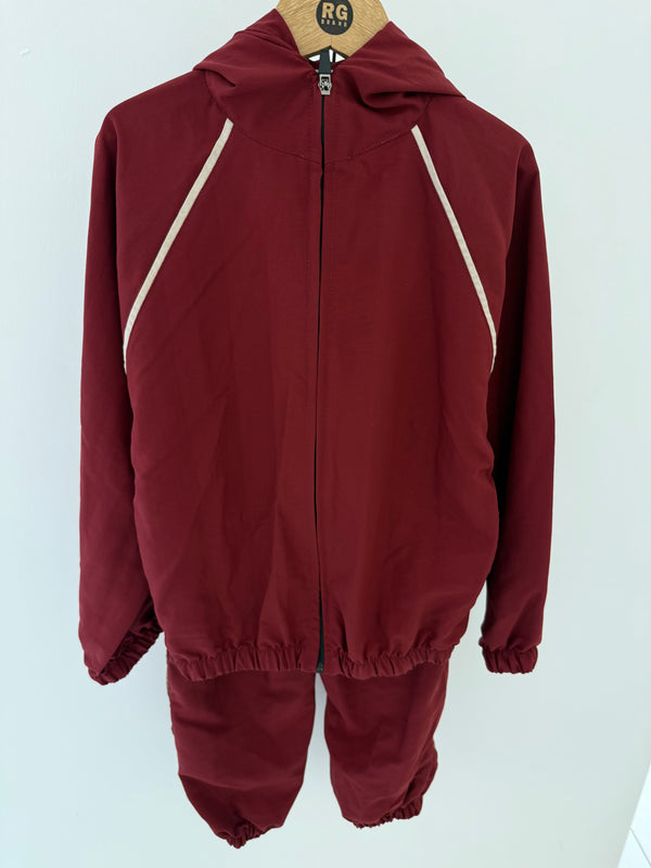 Genç Çocuk Spor Eşofman Takımı | 9–15 Yaş | Yan Şeritli Fermuarlı | Paraşüt Kumaş | RG Brand | RG3720