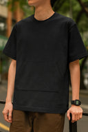 Jugend-Baumwoll-T-Shirt mit Kängurutasche