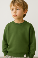 Çocuk Pamuklu Kazak 3-9 Yaş