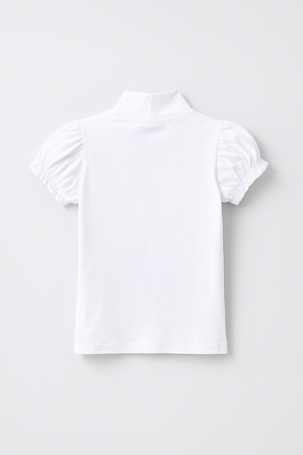 Prenses Kol Yarım Yaka Çocuk Badi | 6–12 Yaş | RG Brand | RG450