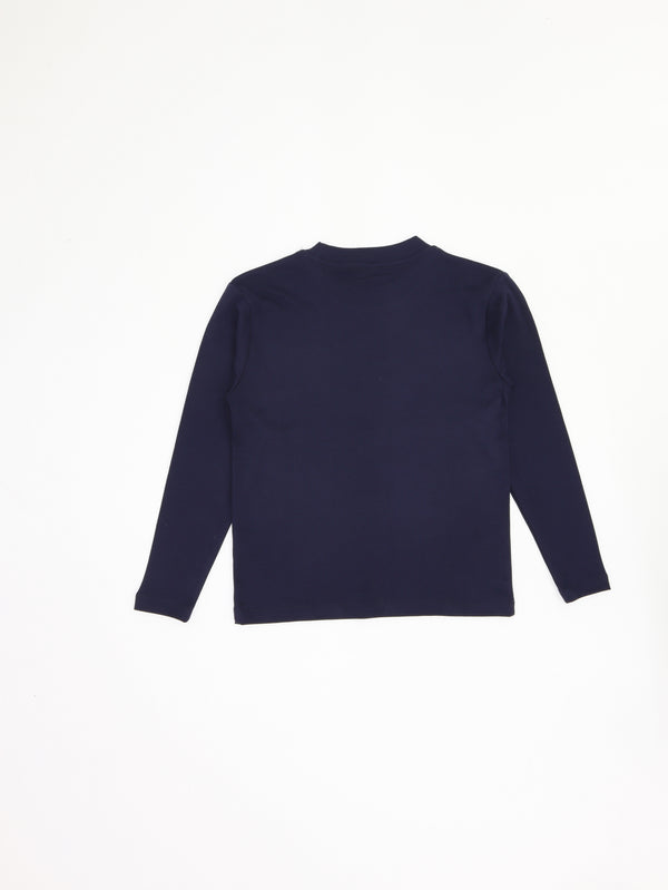 Genç Çocuk Basic Uzun Kollu Pamuk Tişört | Kız Ve Erkek | 9–15 Yaş | RG Brand | RG3701