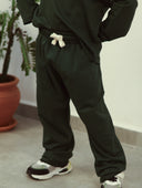 Kinder-Trainingsanzug-Set mit Schulterknöpfen und detailliertem Detail